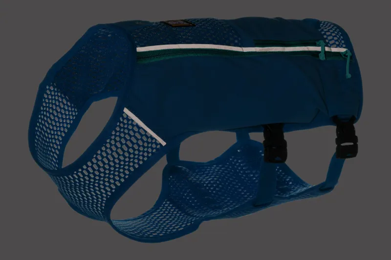 Ruffwear Trail Runner Dog Running Vest Blue Pool-5